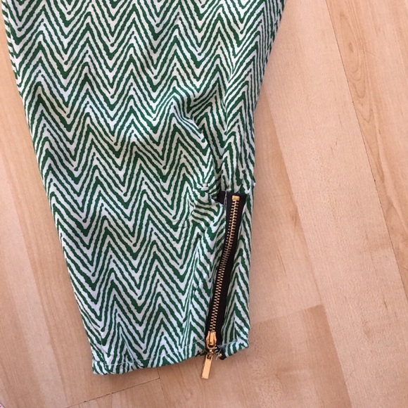 Style lightweight ankle zip printed pants trousers - Picture 6 of 6